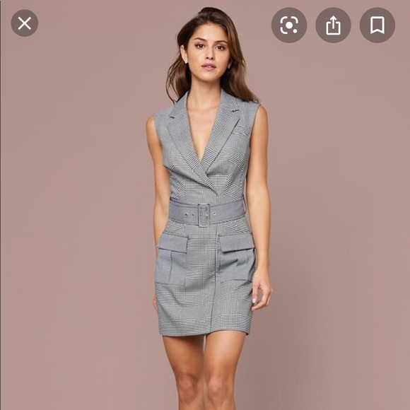 bebe blazer dress